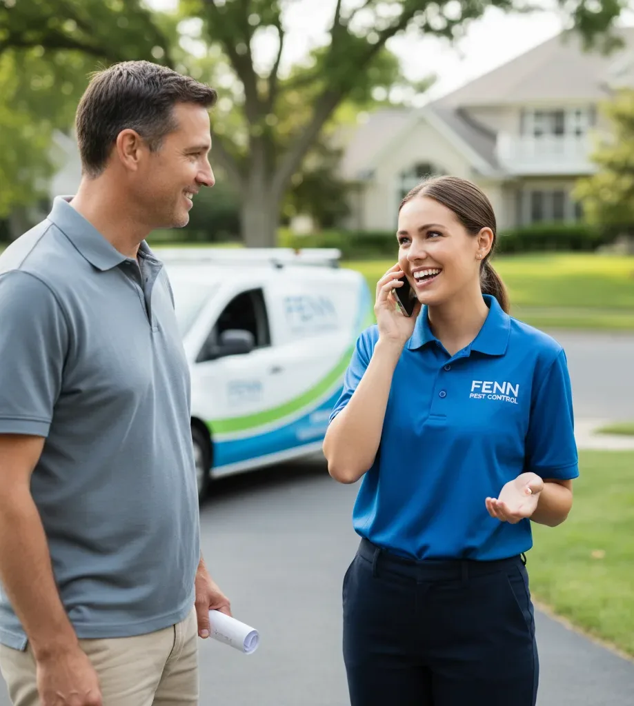 Fenn Pest Control customer support in Greenback